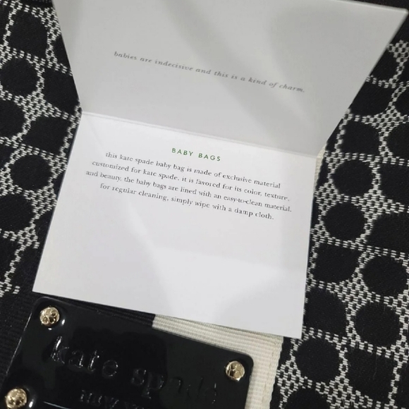 Kate Spade♠️ diaper bag - Picture 2 of 6